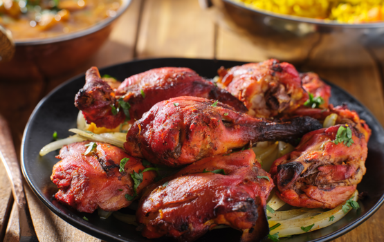 Indian Food Tandoori Chicken Summer