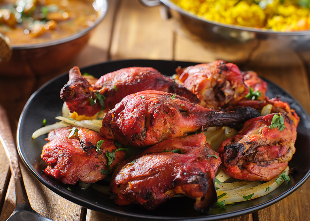 Indian Food Tandoori Chicken Summer